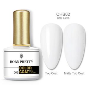 Born-pretty-gel-uv-nail-polish-10ml-chs02-white-little-lamb-white