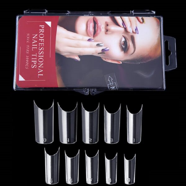 bombastic-nail-art-100pcs-box-C-Curved-French-Nail-Tips-4