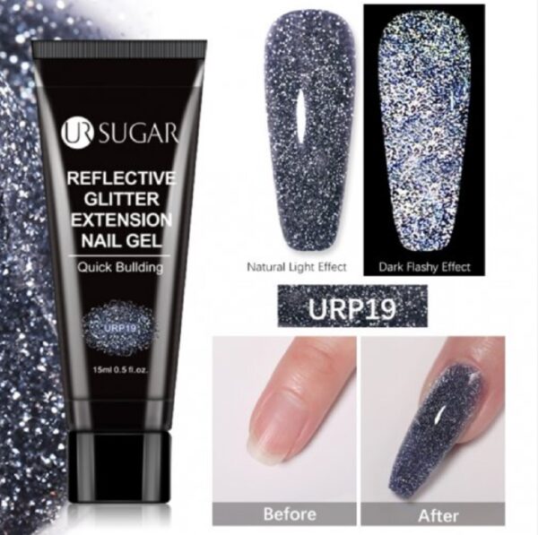 ur-sugar-15ml-uv-led-poly-hard-gel-quick-building-nail-extension-glitter-URP19